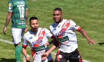 Nacional Potosí frenó este domingo a Real Tomayapo