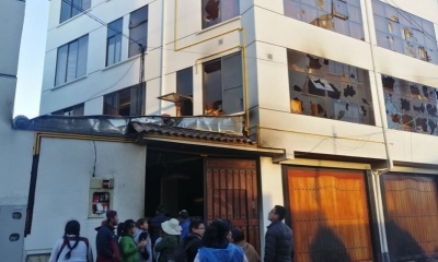 Así quedó la casa de la alcaldesa Soledad Chapetón.