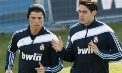 Kaká y Cristiano Ronaldo/Foto. RRSS
