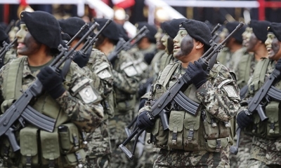 Los actos conmemorativos a los 208 años de creación del Ejército boliviano.