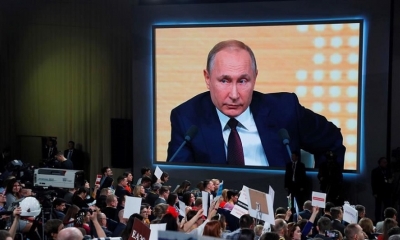 El presidente de Rusia, Vladímir Putin.