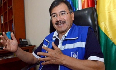 Humberto Sánchez, alcalde de Sacaba/Foto. RRSS