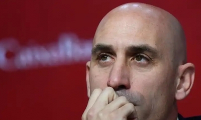 Foto: (AFP) : Luis Rubiales tuvo que pedir disculpas tras la polémica del beso con Jenni Hermoso. 