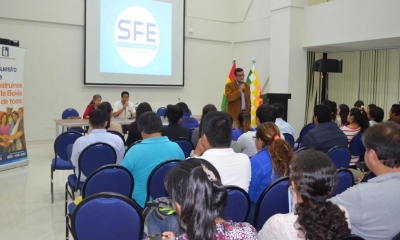Así fue la capacitación sobre SFE/Foto. DL