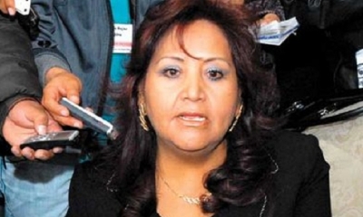 Betty Yañiquez, diputada del MAS/Foto. RRSS