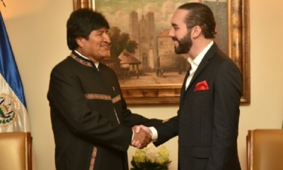 El presidente de Bolivia, Evo Morales, expresó sus deseos de éxito y una 