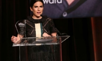 La actriz mexicana Karla Souza, Laurel Castillo en la serie estadounidense 
