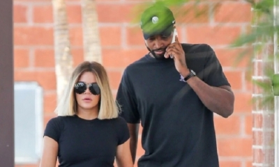 La estrella de la televisión Khloé Kardashian anunció en Instagram que espera su primer hijo con el jugador de la NBA Tristan Thompson