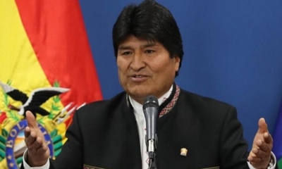 El expresidente Evo Morales. Foto de Archivo: ABI