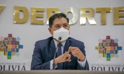 Ministro de Salud y Deportes, Jeyson Auza