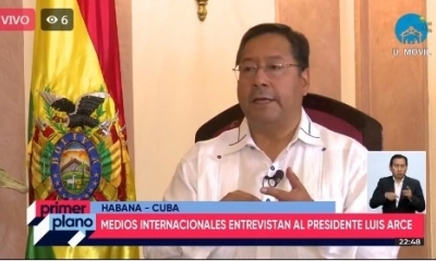 Presidente Luis Arce