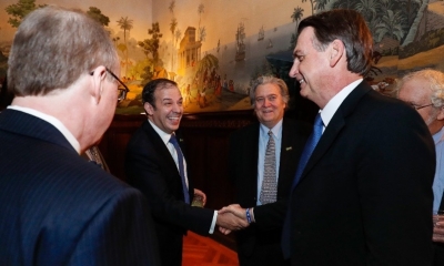Jair Bolsonaro en EE.UU/Foto. RRSS