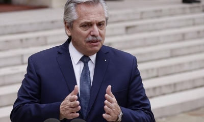 El presidente de Argentina, Alberto Fernández. | Foto archivo | EFE
