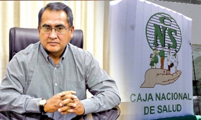 Rolando Herrera Gutiérrez, administrador de la CNS Cochabamba.