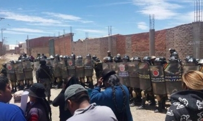 En un operativo aduanero en Jairinilla policias y pobladores se enfrentaron