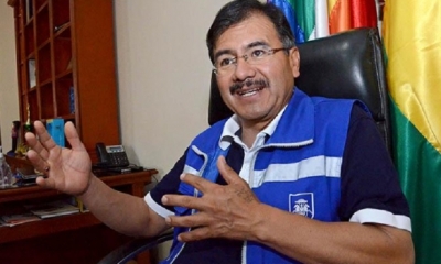 Humberto Sánchez, alcalde de Sacaba/Foto. RRSS