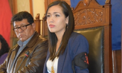 Adriana Salvatierra, presidenta del  Senado/Foto: RRSS