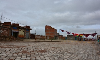 Enlosetado en la ciudad de El Alto. Foto: ABI