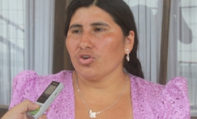 Nélida Sifuentes, senadora del MAS/Foto. RRSS