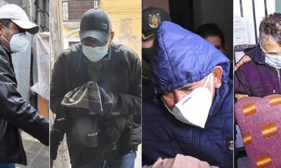 Militares detenidos y procesados por los casos golpe de Estado I y II. 