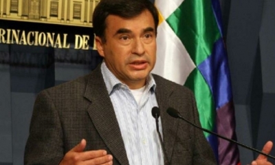 Juan Ramón Quintana, ministro de la Presidencia/Foto. ABI