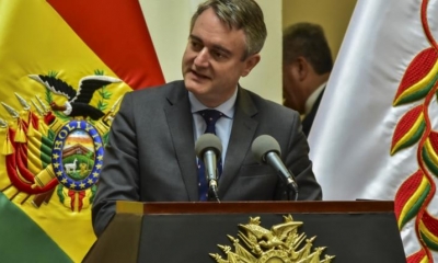 El embajador de la Delegación de la Unión Europea (UE), León de la Torre. | APG