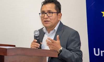 Defensor Pedro Callisaya. Foto/Tomada oficial.