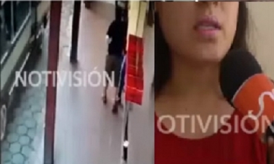 La joven recibió un balazó/Foto. Captura de pantalla