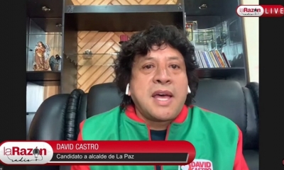 Davi Castro conversó la mañana de este lunes con La Razón Radio