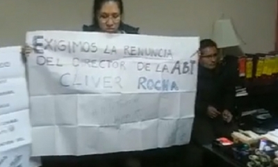 Mientras tanto, Cliver Rocha se encontraba en Santa Cruz/Foto. Captura de pantalla 