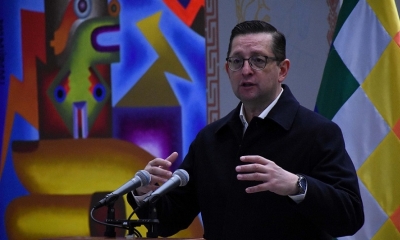 El ministro de Desarrollo Productivo, Oscar Ortiz