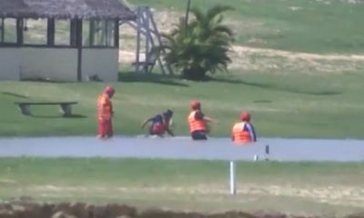 Buscan sus restos en la Laguna Palmira/Foto. RRSS