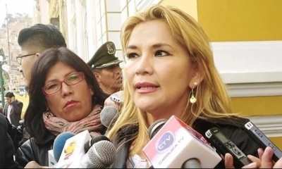 Foto/ Archivo: La expresidenta Jeanine Añez