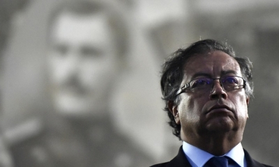 El presidente de Colombia, Gustavo Petro