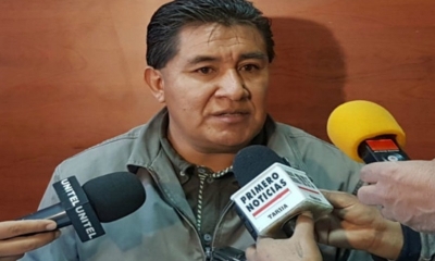 El vicepresidente de la Asamblea Legislativa Departamental de Tarija, Pablo Colque