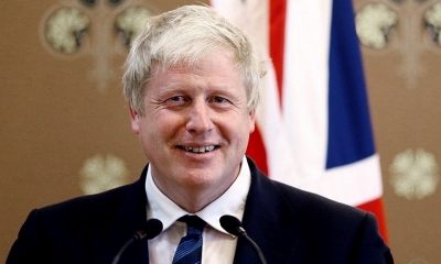 El primer ministro de Reino Unido, Boris Johnson