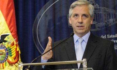 Vicepresidente Álvaro García Linera. 