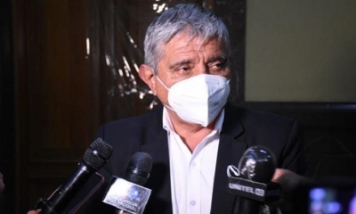 El alcalde Iván Arias 