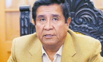 César Salinas, presidente de la Federación Boliviana de Fútbol/Foto. RRSS