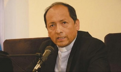 Monseñor Ricardo Centellas/Foto. RRSS