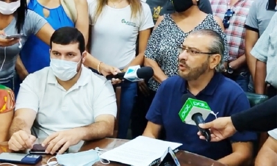  Rómulo Calvo, presidente del comité cívico pro Santa Cruz. 