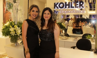 Valeria Patiño, Gerenta Nacional de Kohler e Ines Lopez de Romaña/Foto. Lola