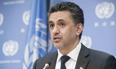El diplomático cuando era representante Permanente de Bolivia ante la ONU | EFE