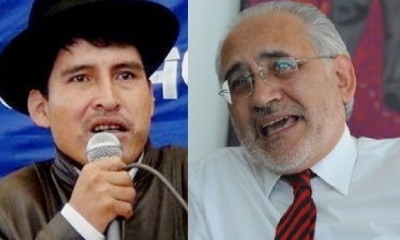 Damián Condori y Carlos Mesa/Foto. Kandire