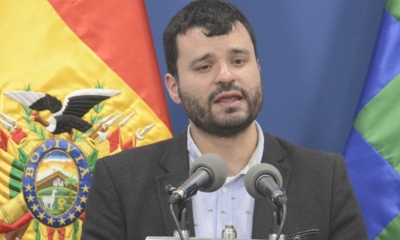 Manuel Canelas, ministro de Comunicación/Foto. ABI