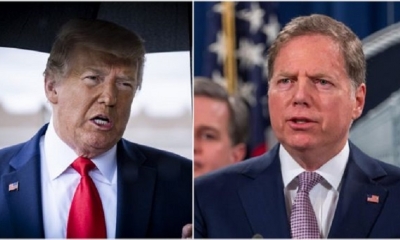 Donald Trump despide al fiscal de Manhattan que investigaba a sus aliados. | Fuente: AFP/EFE