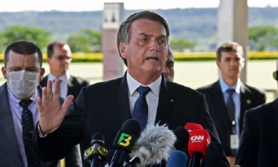 Bolsonaro dice que el coronavirus es 