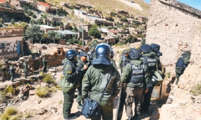 El centro de Huanuni vivió días difíciles por el robo de minerales. Culpan a los ‘jukus’ de los problemas.