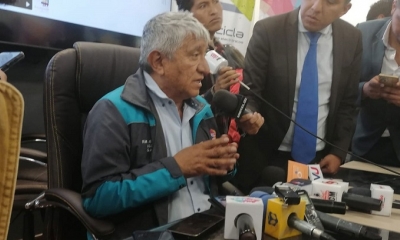 El alcalde paceño Iván Arias 