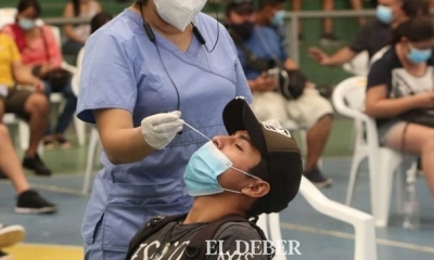 La curva de contagio en Santa Cruz ha disminuido considerablemente/Foto:  El Deber